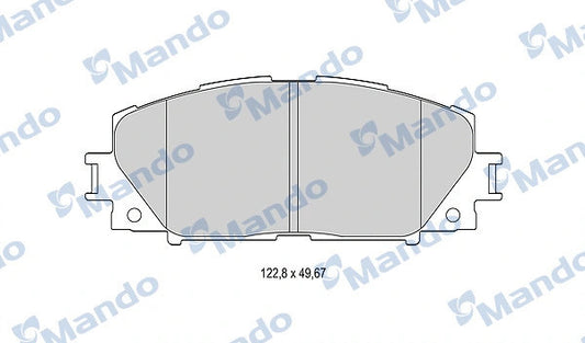 MANDO 2005-2020 Toyota Corolla Brake Pad Set MBF015881