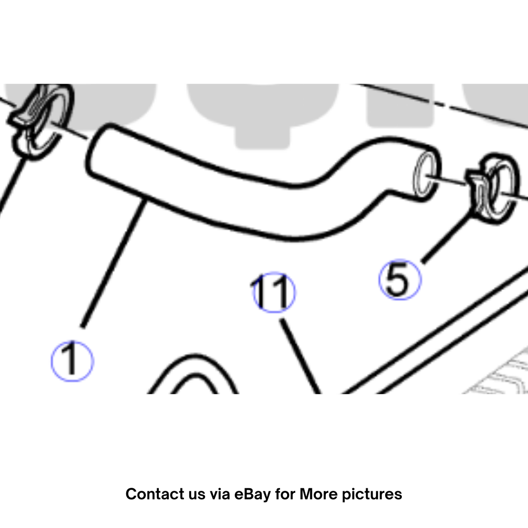2009 Chevrolet  Lumina S Upper Radiator Inlet Hose Used OEM 92157811