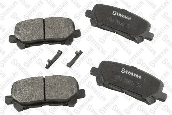 STELLOX 2005-2013 Acura MDX Rear Pad Set 43022STXA00