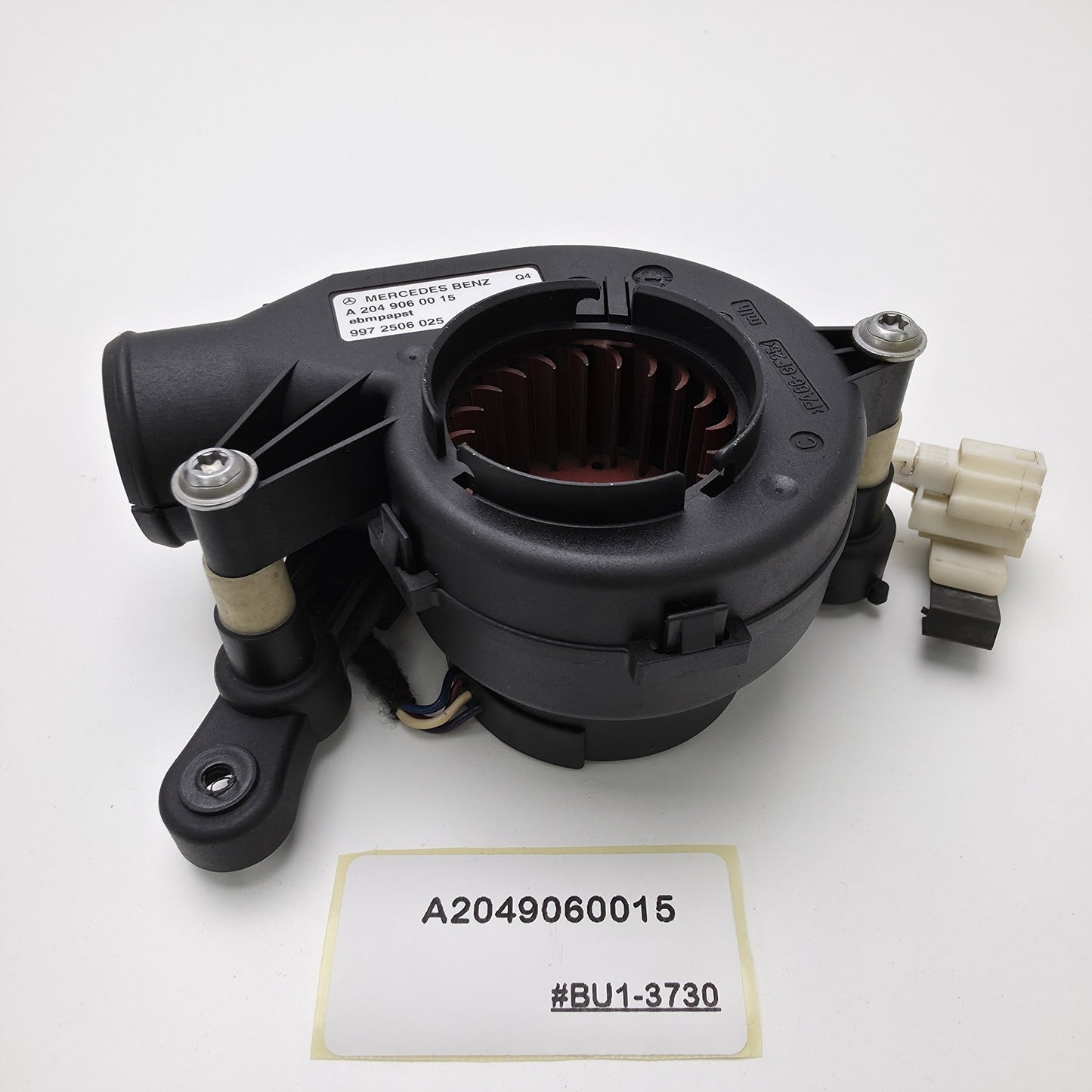 2010-2014 Mercedes-Benz E550 Cooling Fan Blower Motor Module A2049060015