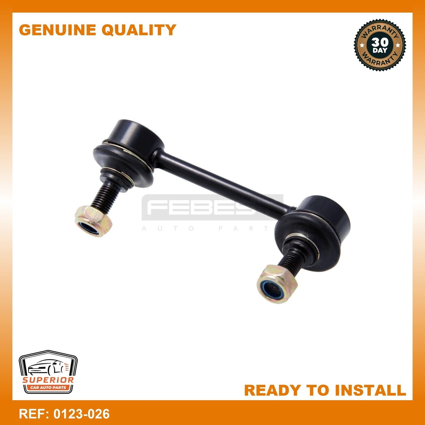 FEBEST 2000-2005 Toyota RAV4 Rear Right Stabilizer Link 0123-026