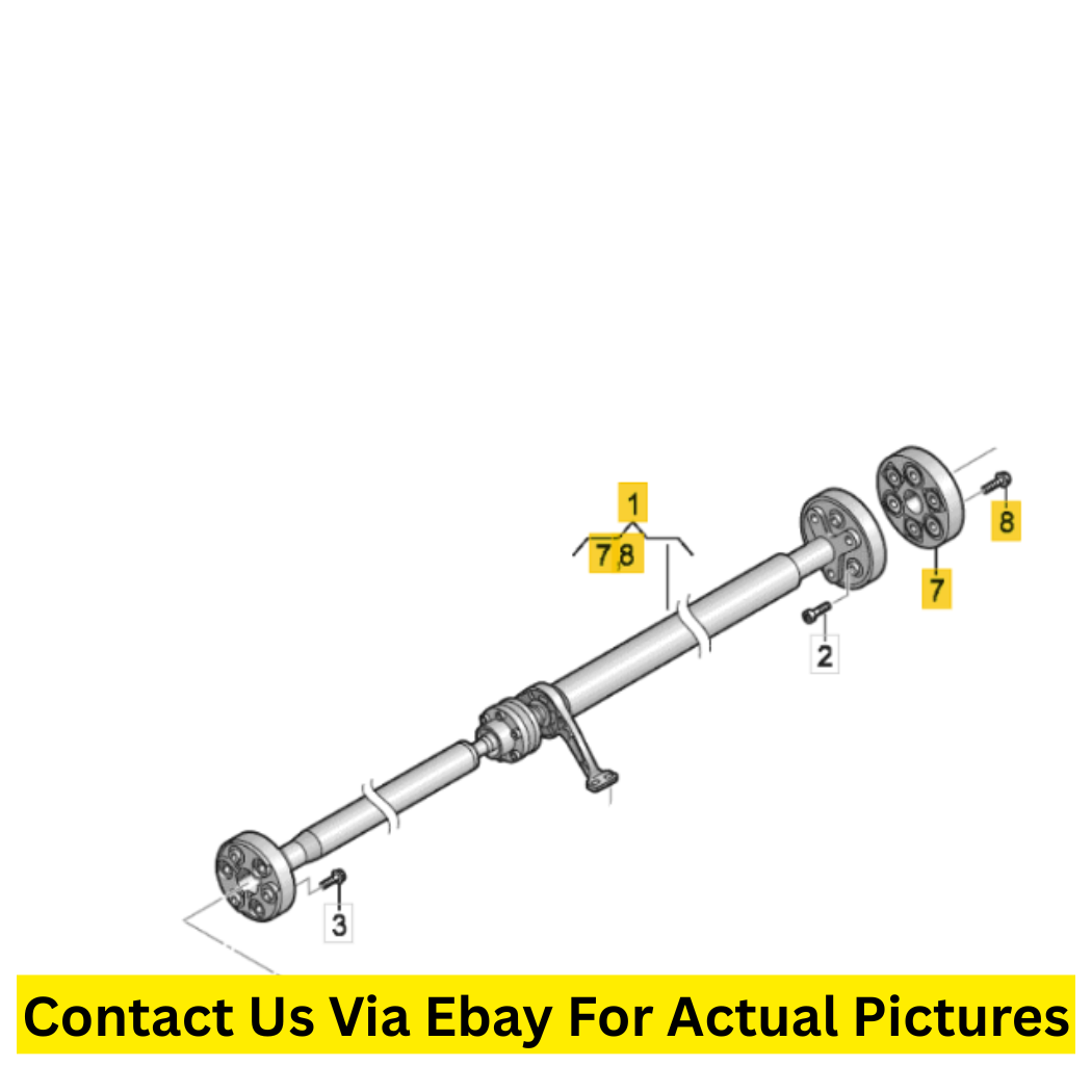 2017 Volkswagen Tiguan Drive Shaft / Propeller Shaft Used OEM 5N0521101N
