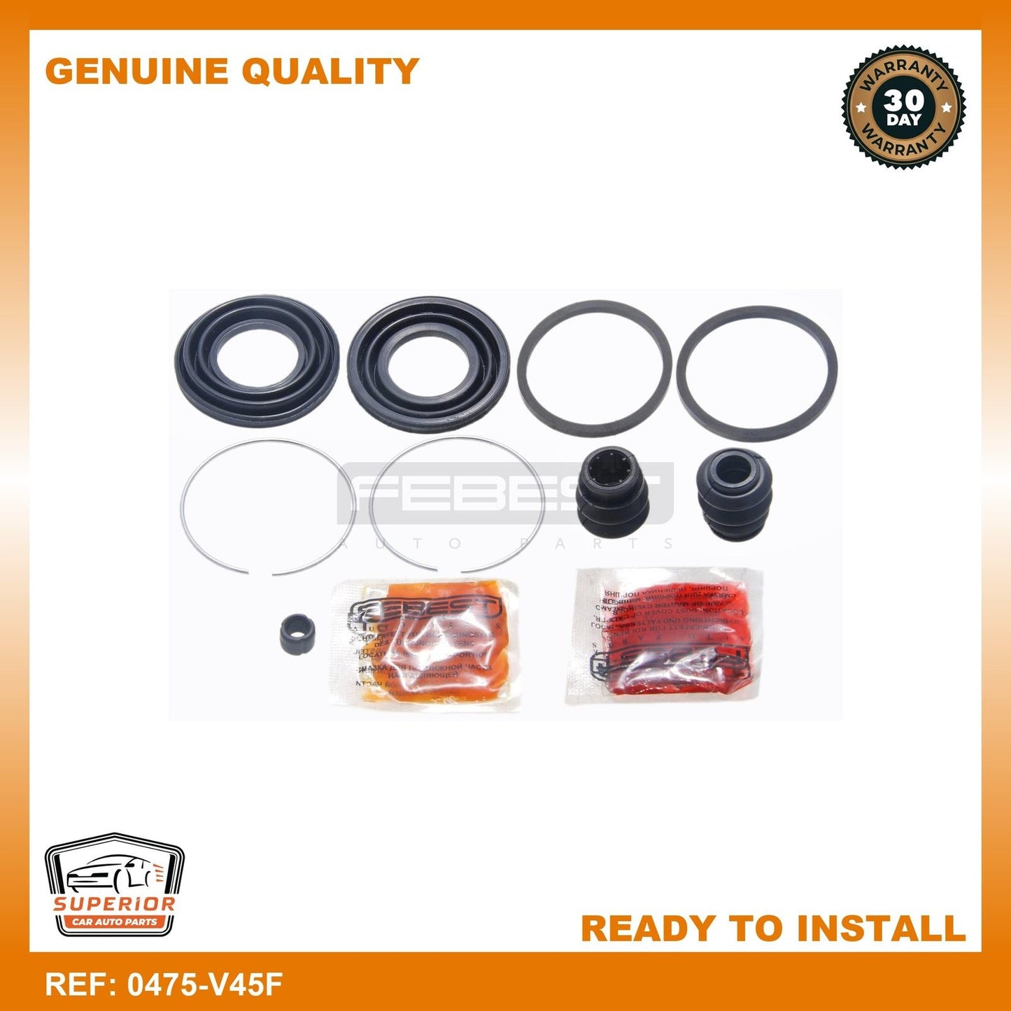 Febest Brake Caliper Repair Kit 0475-V45F