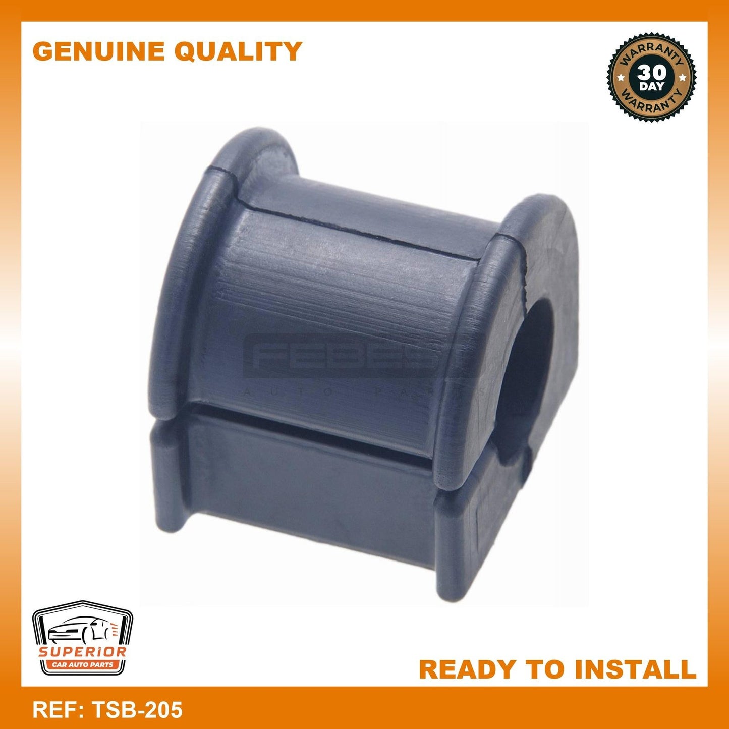 FEBEST 2000-2005 Toyota RAV4 Front Stabilizer Bar Bush TSB-205
