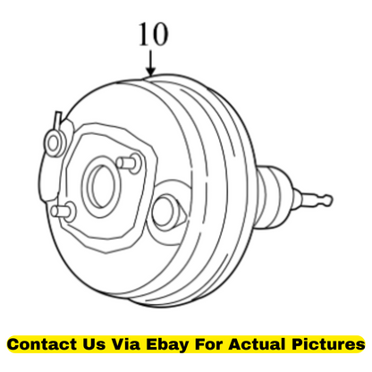 2012 Audi Q5 Power Brake Booster Used OEM 8R0612107D