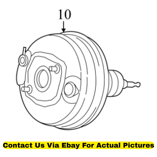 2012 Audi Q5 Power Brake Booster Used OEM 8R0612107D