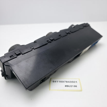 2001-2010 BMW 5 Series E60 E61 Climate Control Panel 6411697843501