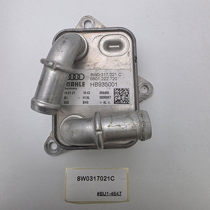 2018-2023 Audi RS6 Auto Trans Oil Cooler Control Valve 8W0317021C