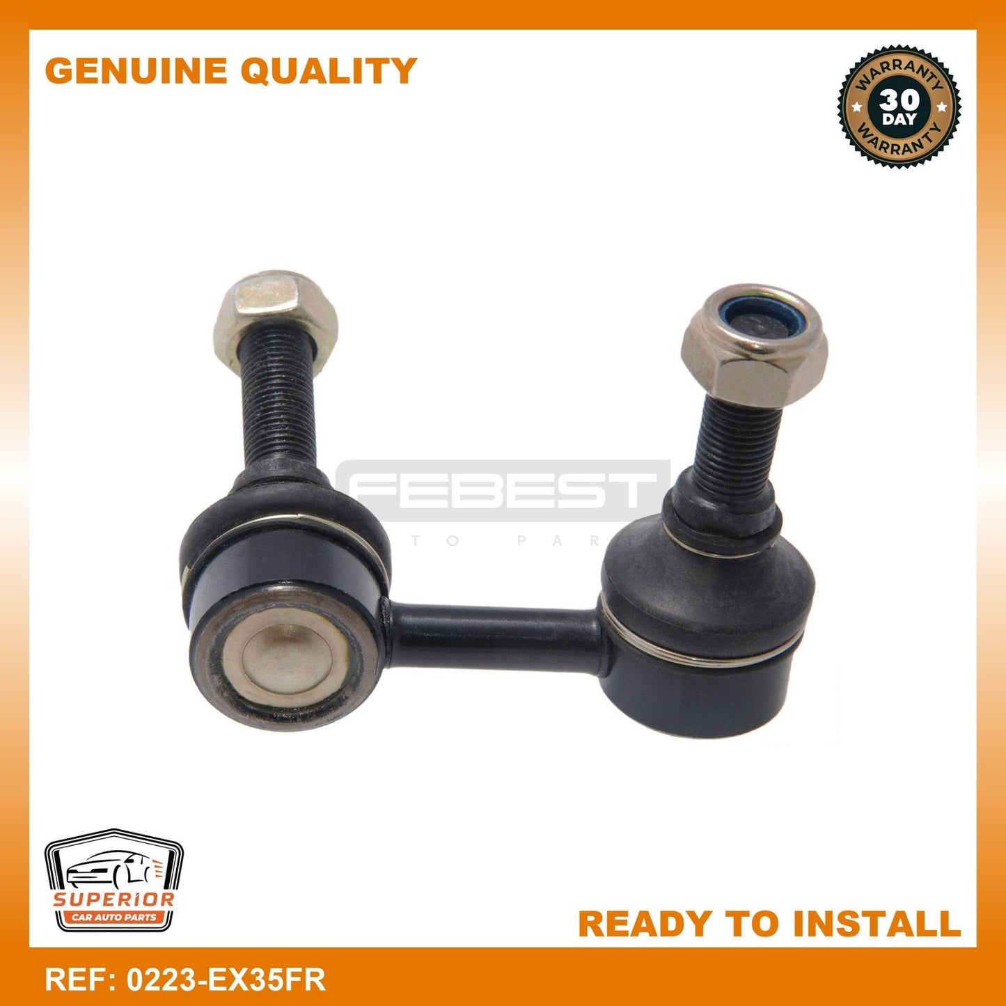 FEBEST 2009-2011 Nissan GT-R Front Right Stabilizer Link 0223-EX35FR