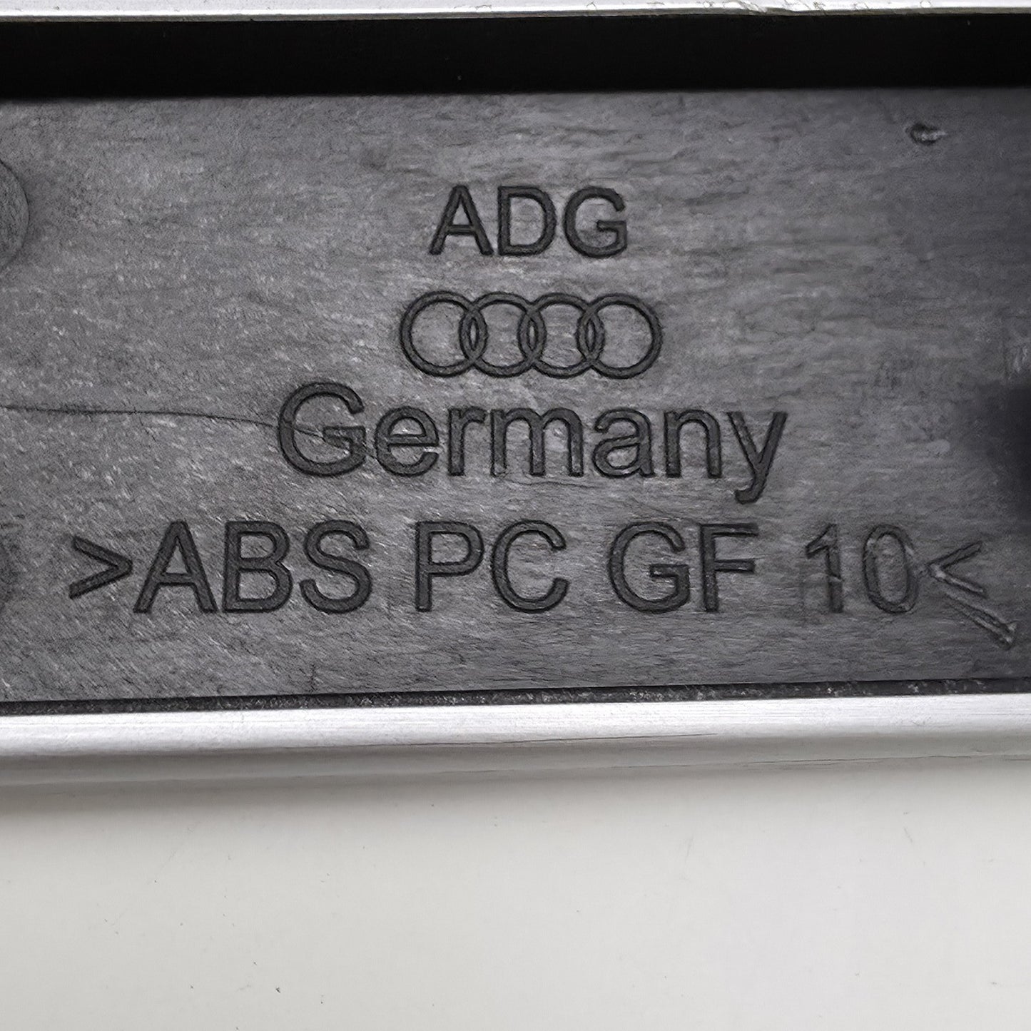 2006-2015 Audi TTRS Decorative Strip Trim Over Glovebox 8J1857186
