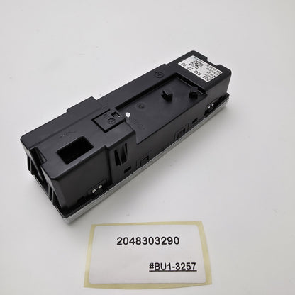 2006-2018 Mercedes-Benz E-Class HVAC Temp Control Panel Rear 2048303290