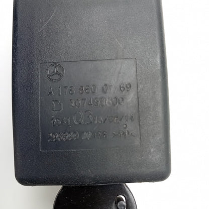 2014-2018 Mercedes-Benz CLA Rear Seat Belt Latch Buckle A1768600169