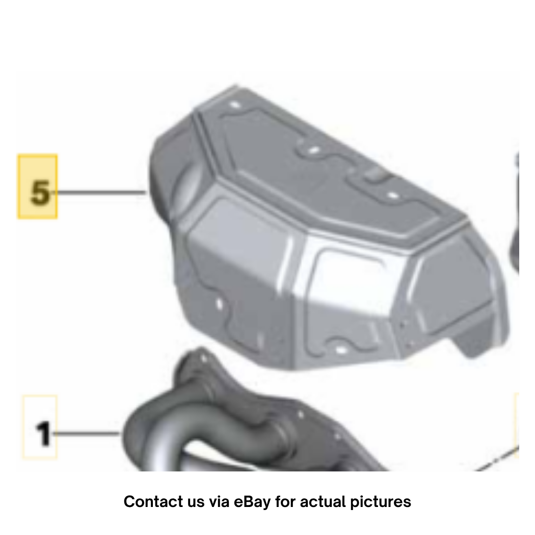 2012 Mini Cooper Exhaust Manifold Heat Shield OEM 18407584307