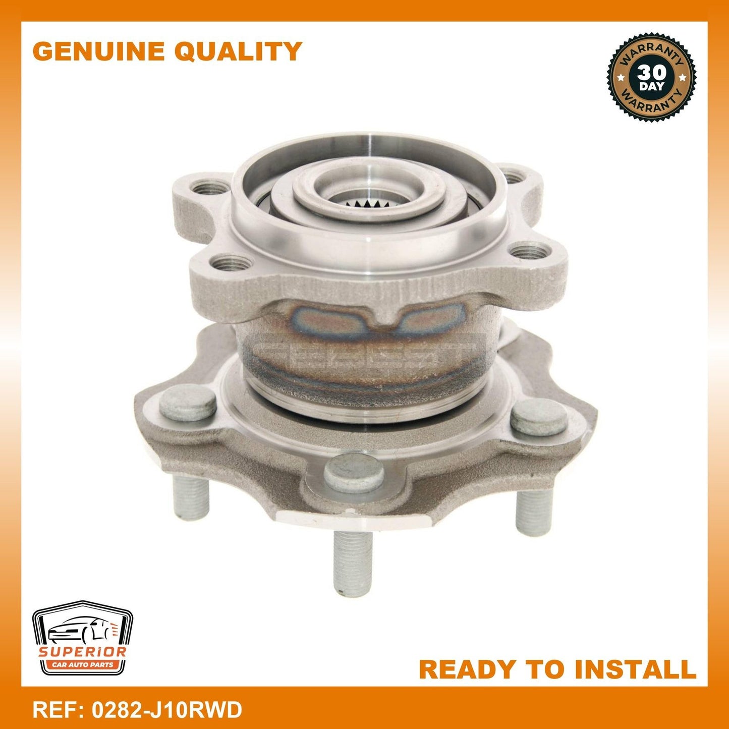 Febest 2007 Nissan X-Trail Rear Wheel Hub 0282-J10RWD