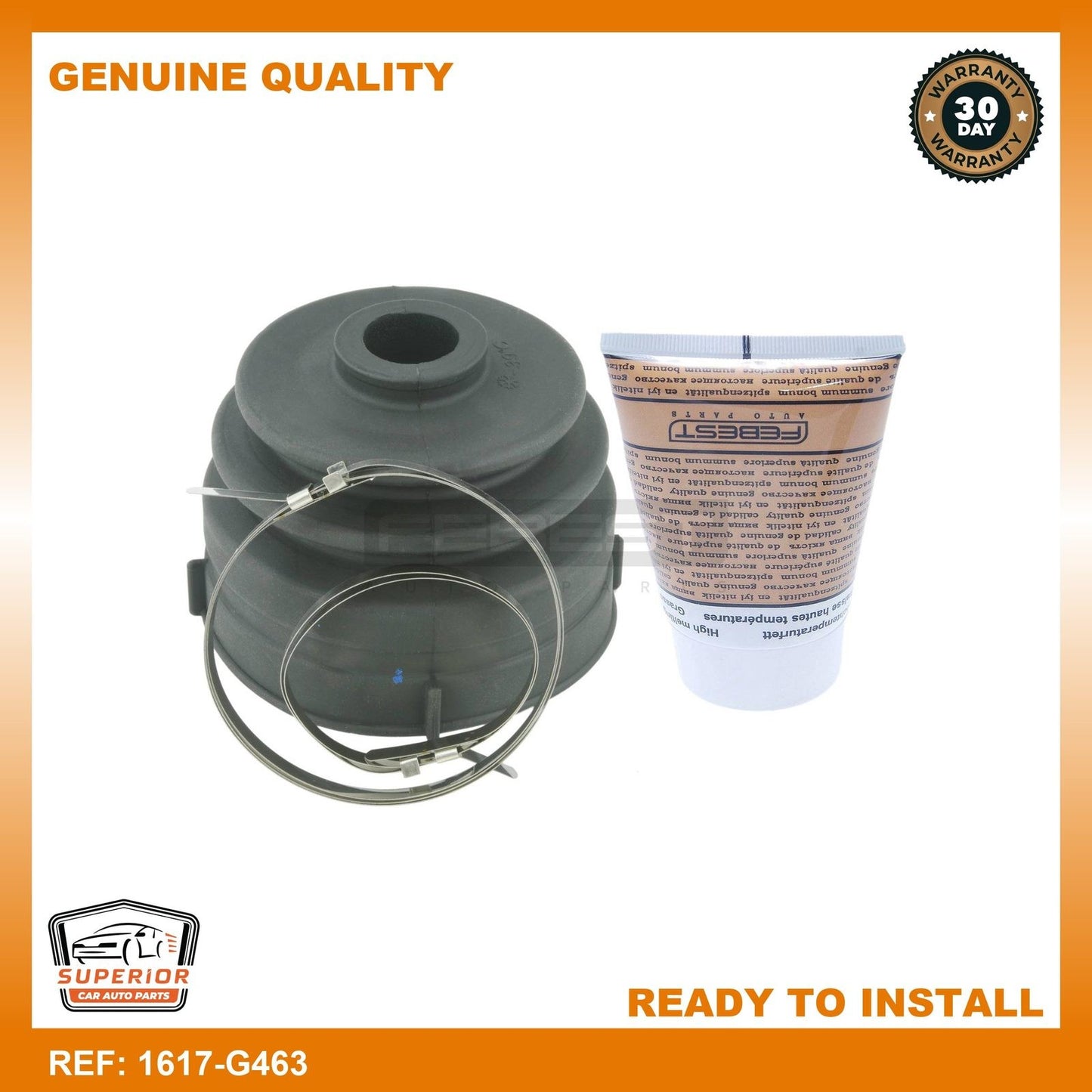 Febest Boot Outer Cv Joint Kit 1617-G463