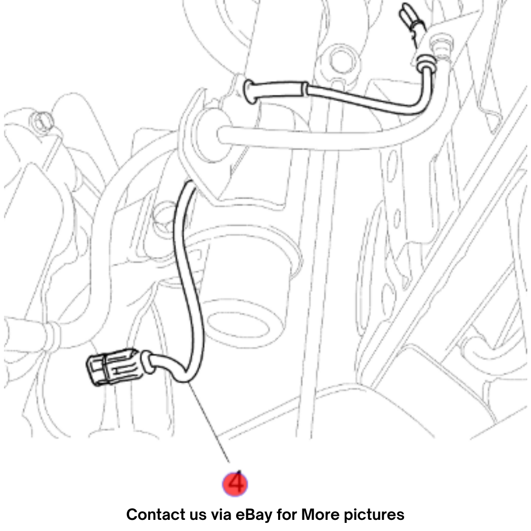 2009 Chevrolet Lumina S Frt Wheel Speed Sensor Wiring Harness Used OEM 92211235