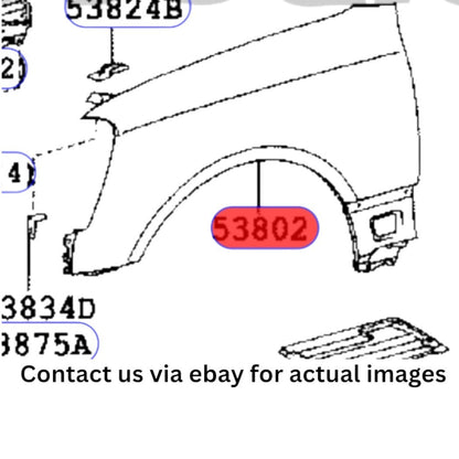 2002 Lexus LS430 Front Left (Driver) Fender Panel Used OEM 5380250130