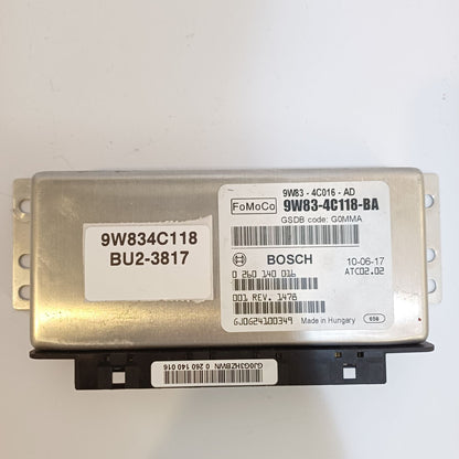 2010-2015 Jaguar XJL DIFFERENTIAL LOCKING CONTROL MODULE 9W834C118