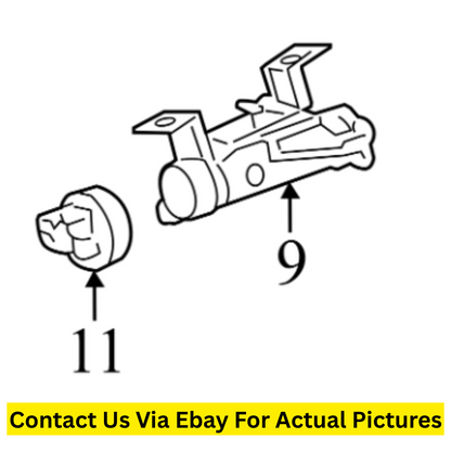 2017 Volkswagen Tiguan Ignition Switch and Steering Column Lock Used OEM