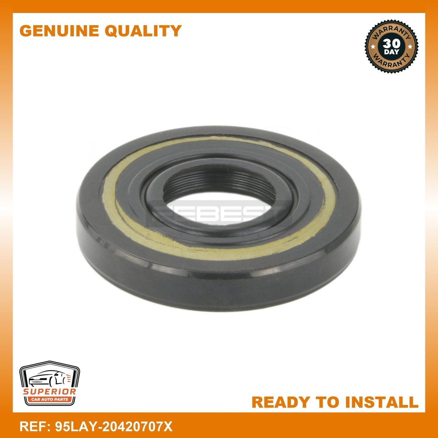 FEBEST 2000-2009 Peugeot 206 Steering Rack Oil Seal 95LAY-20420707X