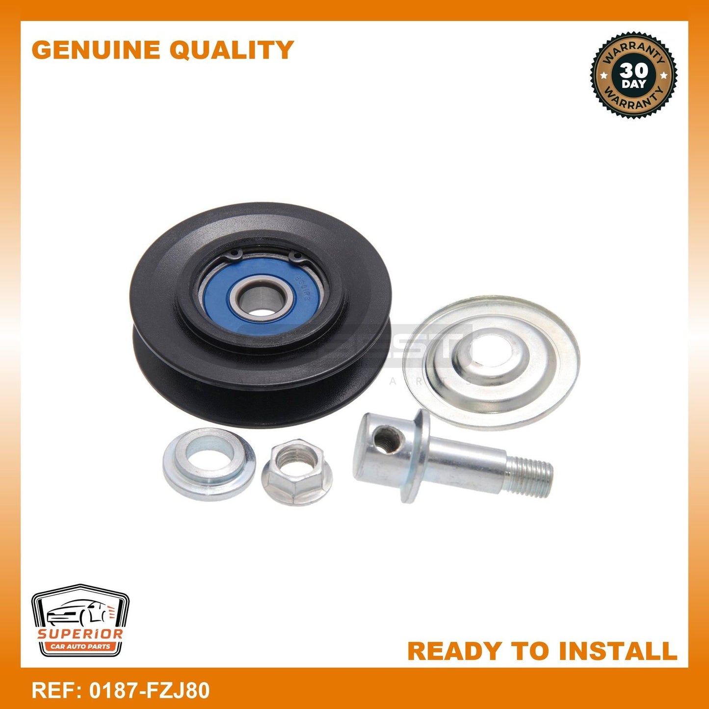 Febest 1996-1997 Lexus LX450 Pulley Tensioner Kit 0187-FZJ80
