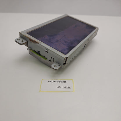 2005-2011 Audi S4 Navigation Media Interface Display Screen 4F0919603B