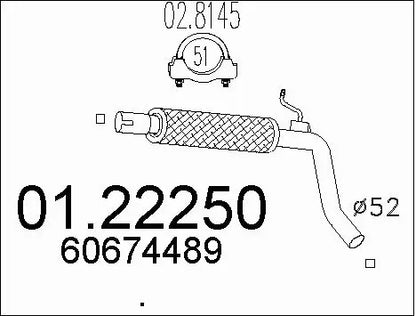 FEBEST TOYOTA Inner Tie Rod 0122-250