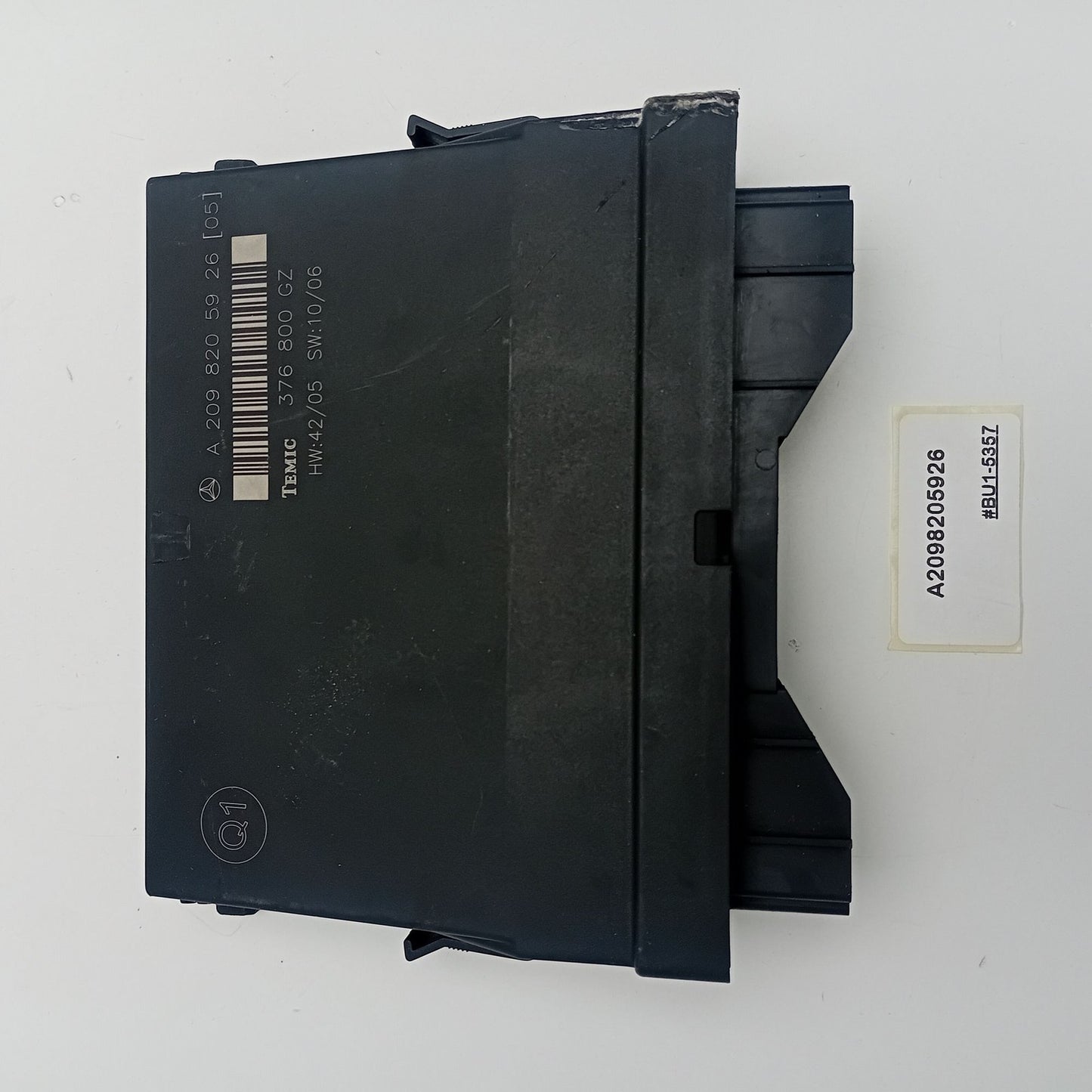 2006-2009 Mercedes-Benz CLK Rear Body Control Module BCM A2098205926