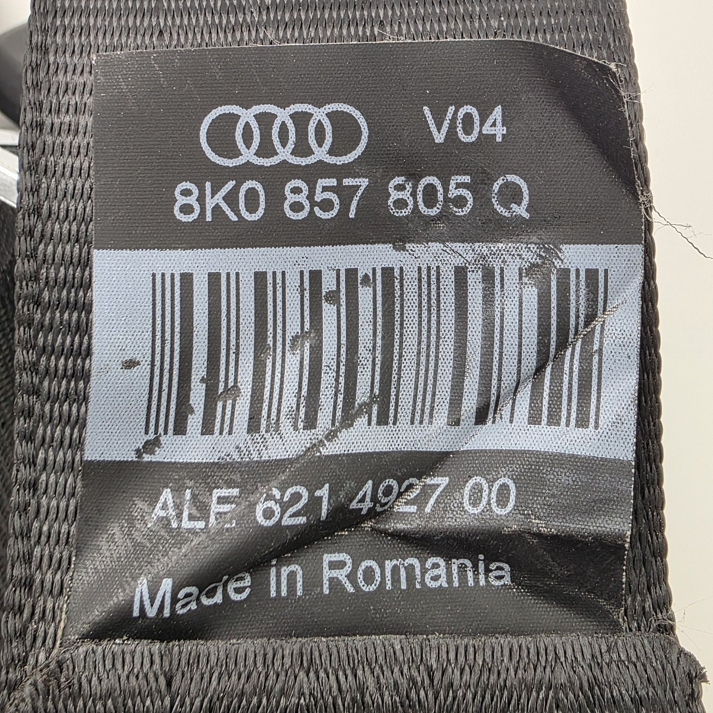 2008-2015 Audi A5 REAR SEAT BELT 8K0857805Q