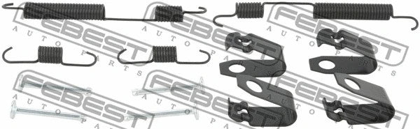 FEBEST 2011-2015 Hyundai Accent Brake Shoe Fitting Kit 1204-SOLR-KIT