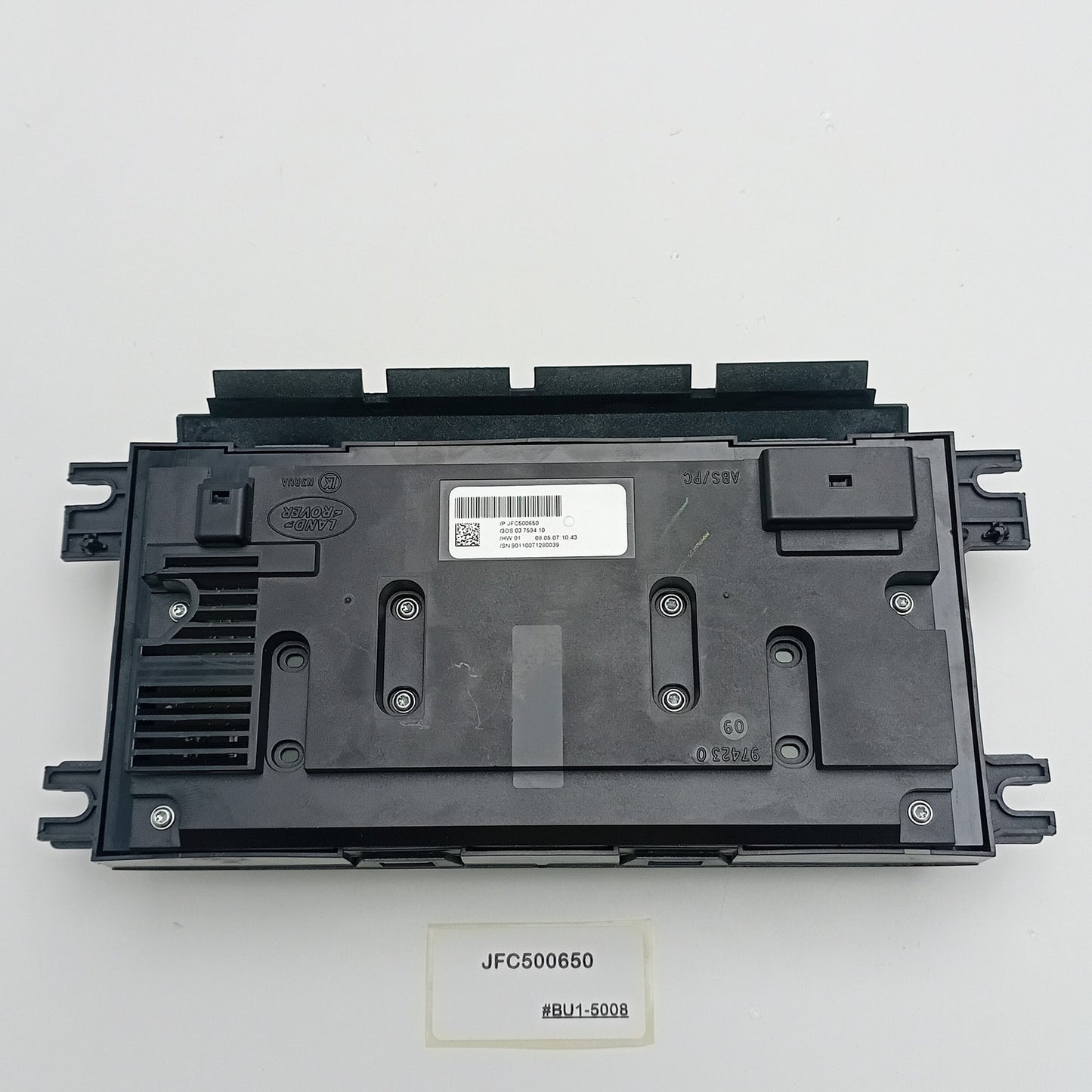 2007-2009 Land Rover Range Rover REAR HEATED SEAT SWITCH PANEL JFC500650