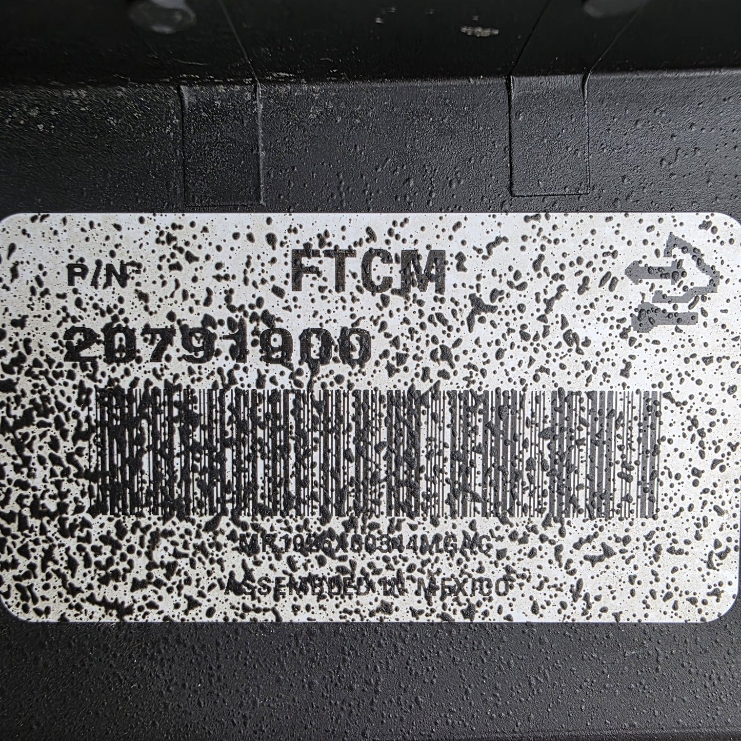 2010-2012 GMC Sierra 2500 HD Fuel Pump Driver Module 20791900