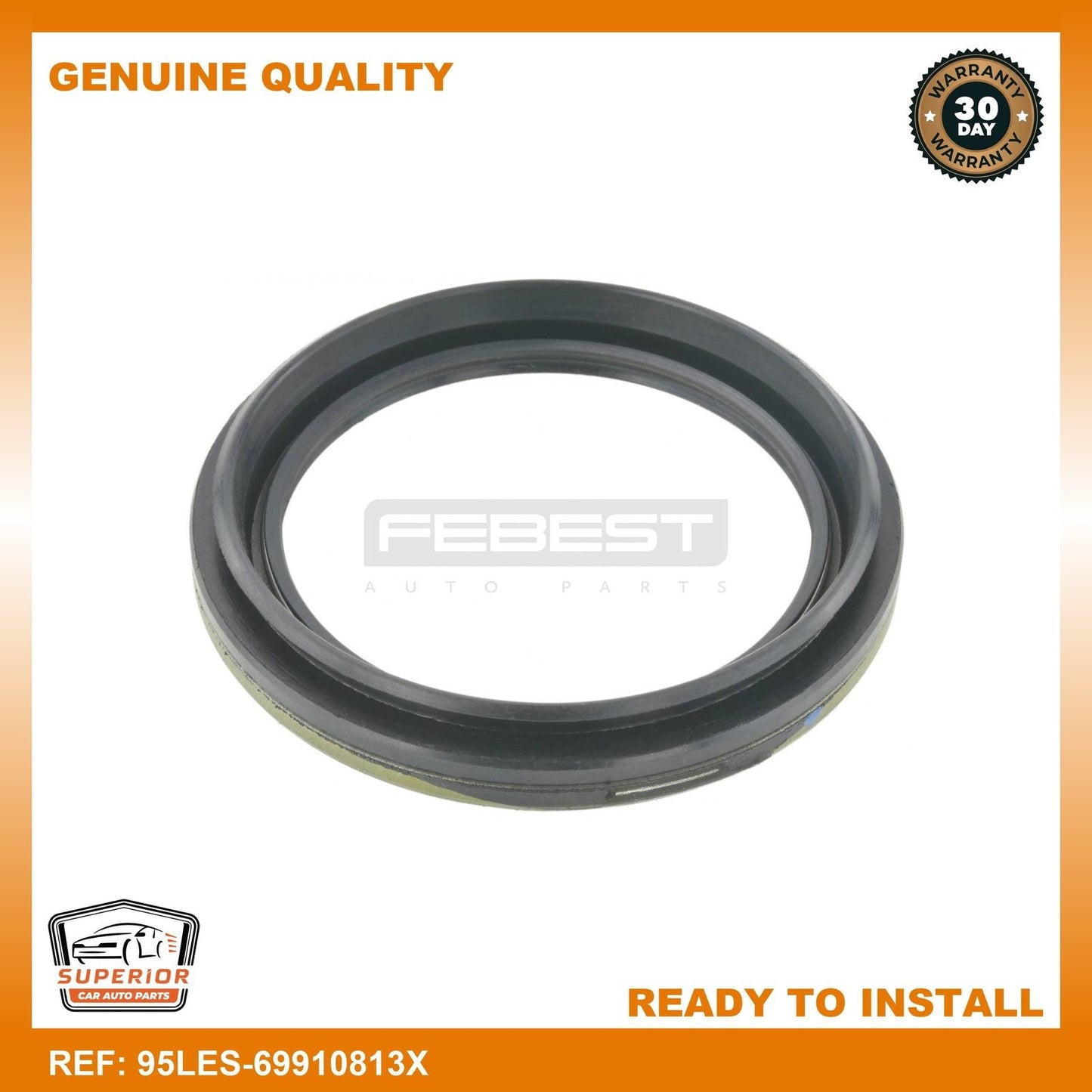 FEBEST 2008-2015 Mitsubishi L200 Oil Seal Front Hub 95LES-69910813X