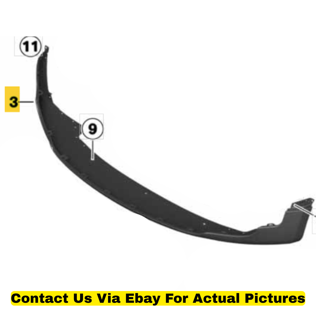 2012 Mini Cooper Countryman Front Bumper Lower Spoiler Used OEM 51119802060