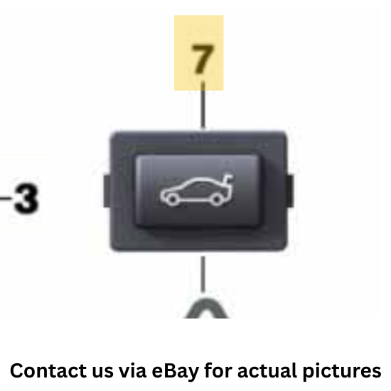 2011–2016 BMW 520i Trunk Unlocking Switch USED OEM 61319200316