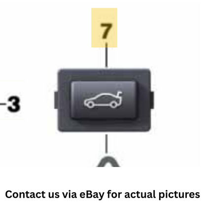 2011–2016 BMW 520i Trunk Unlocking Switch USED OEM 61319200316