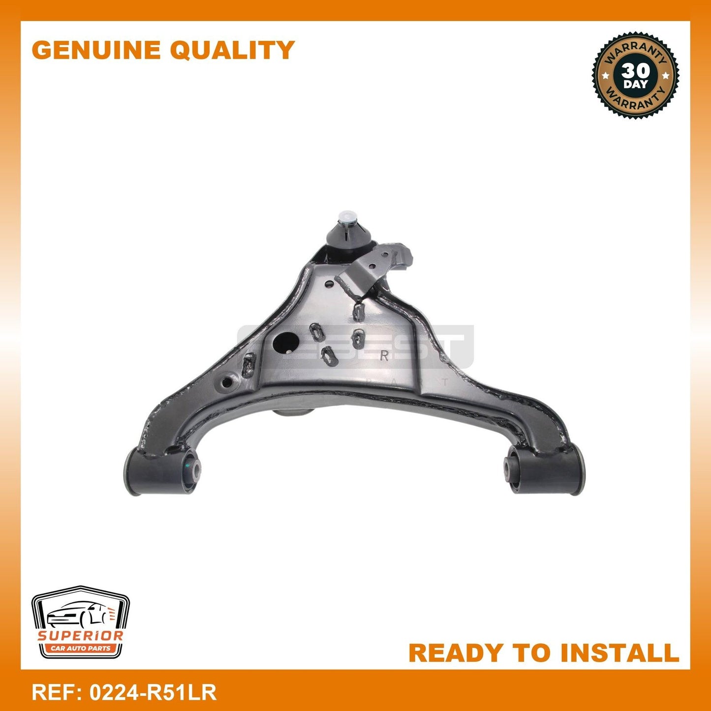 FEBEST 04-09 Nissan Frontier Suspension Control Arm Front Right Lower 0224-R51LR