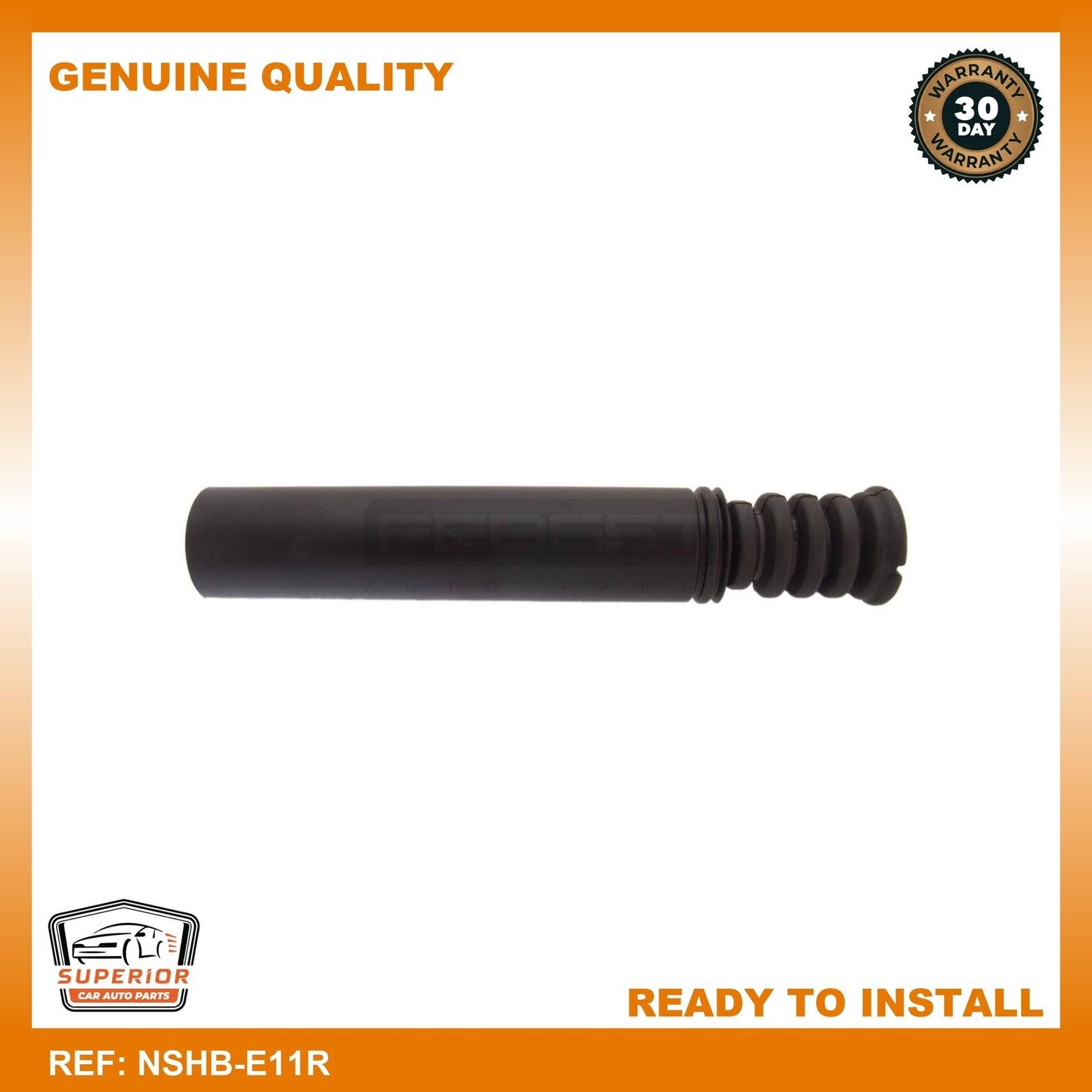 Febest 2005-2007 Nissan Micra Rear Shock Absorber Boot NSHB-E11R