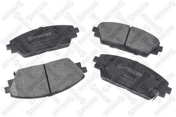 STELLOX 2013-2019 Mazda CX-3 Front Caliper Pad Sub Set B4Y03328ZA