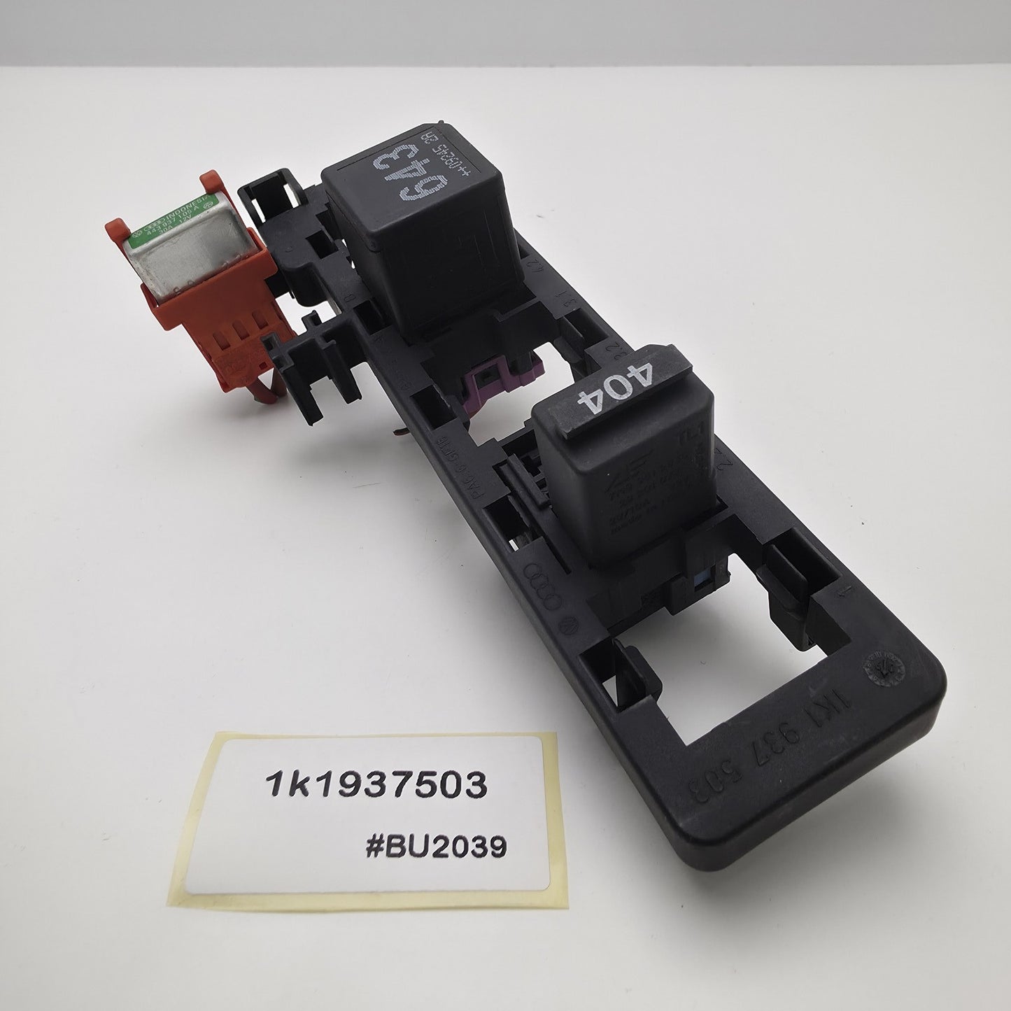 2006-2012 Volkswagen Eos Relay Holder Plate Fuse 1k1937503