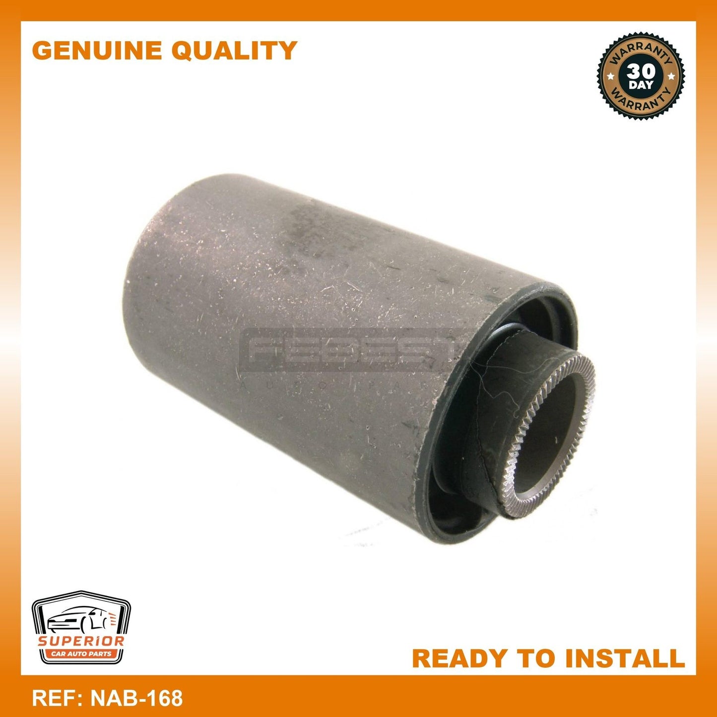 Febest Nissan Rear Arm Bushing Front Lower Arm NAB-168