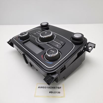 2009-2016 Jaguar XJ Rear Heater Control Panel AW9318D687BF
