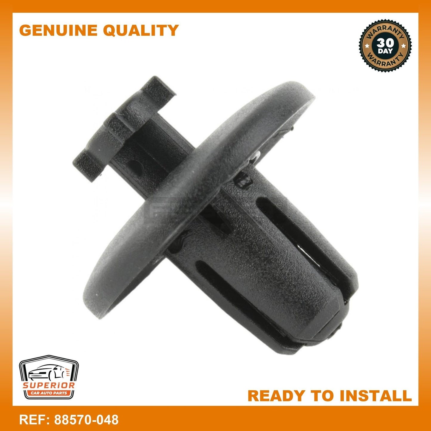 FEBEST CITROEN Clip, Trim/Protective Strip 88570-048