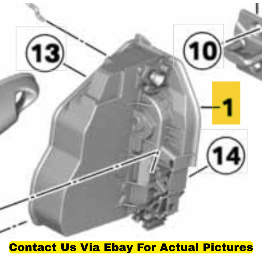 2012 Mini Cooper Countryman Door System Latches Left + Right OEM