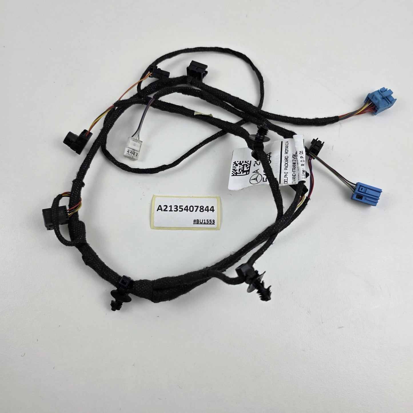 2018-2020 Mercedes E63 S Rear Left Door Wire Harness A2135407844