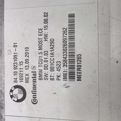 2003-2010 BMW E60 Bluetooth Telematics Control Unit 9231091