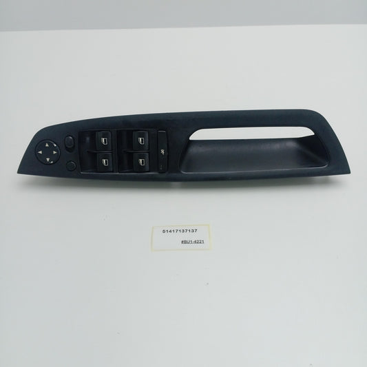 2008-2014 BMW X6 Front Door Window Switch Panel 51417137137