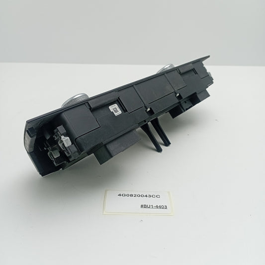 2015 Audi A6 Climate Control Unit 4G0820043CC