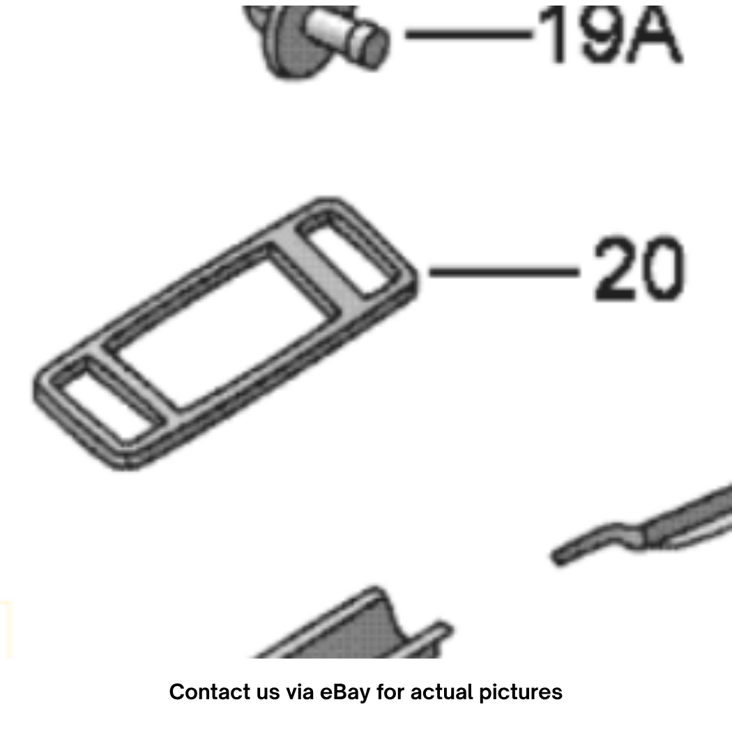 2011–2018 VW Jetta Intermediate piece trim Used OEM 5C7819241