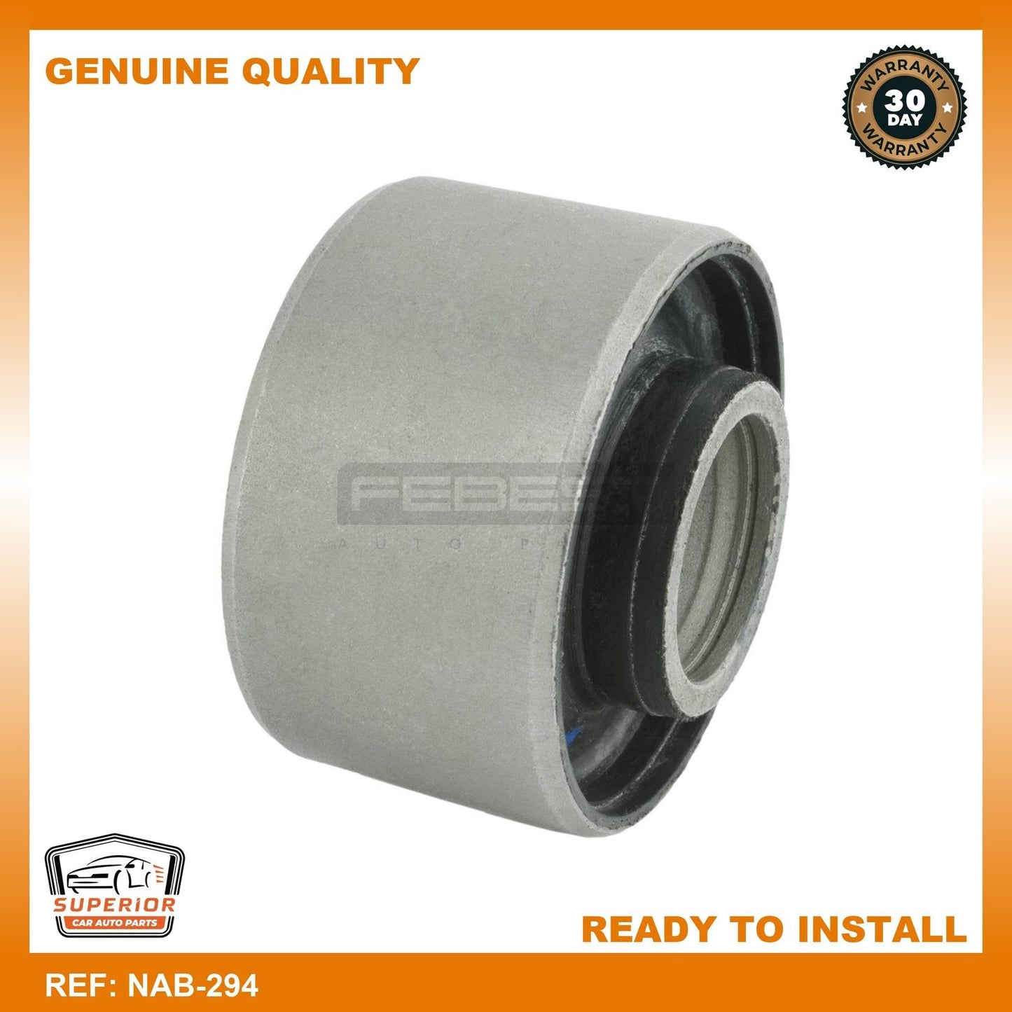 Febest 2013 Infiniti JX35 Rear Trailing Rod Bushing NAB-294